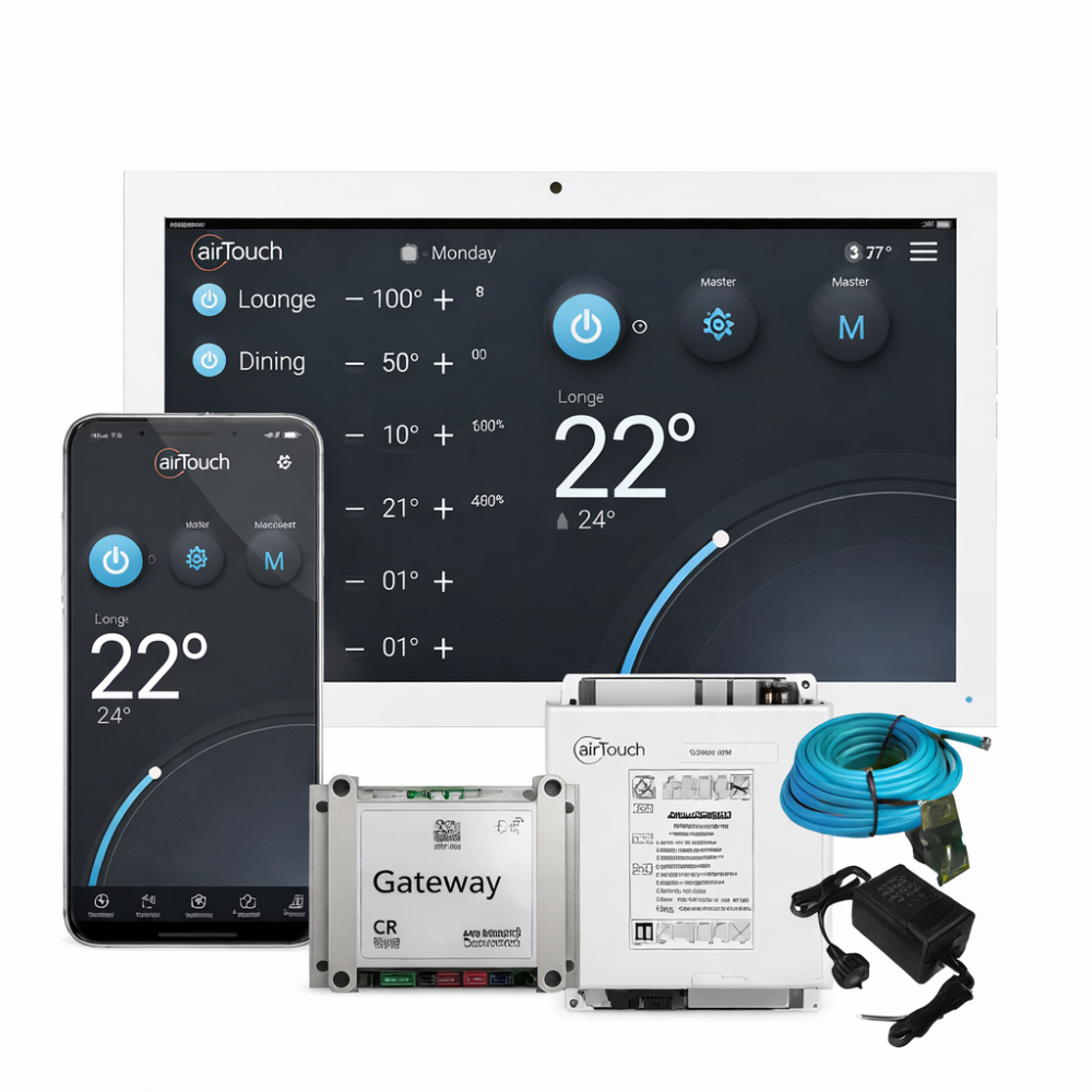 AirTouch 2+ smart zoning kit controller for ducted air conditioning