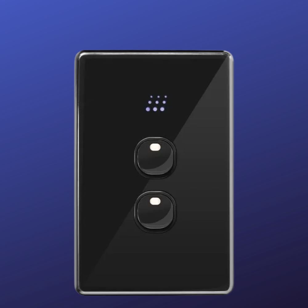 Zimi Two Gang Smart Switch - Effortless WiFi Control