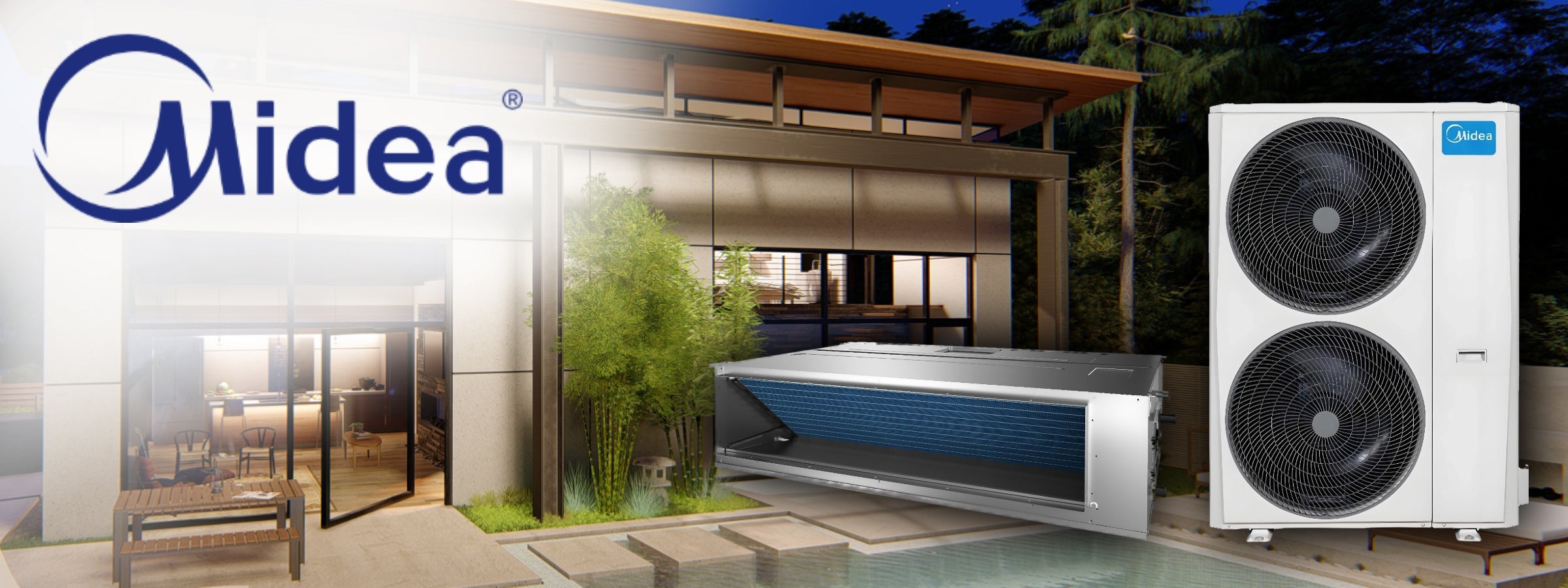Midea Ducted Air Conditioners - Alpha Omega Air Store