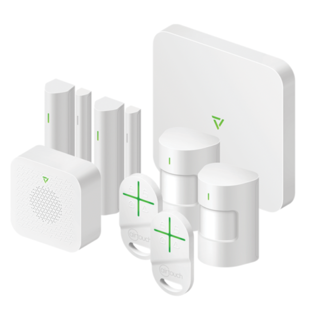 AirTouch Smart Security Kit for AirTouch 5 including sensors and security components for home automation integration.