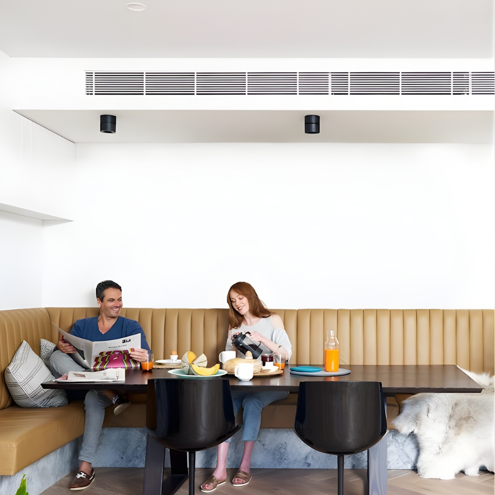 Architectural linear vent for luxury residential air conditioning