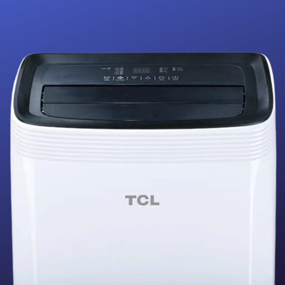 Compact TCL portable aircon unit with smart Wi-Fi control