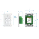 Zimi Four Gang Smart Switch | Smart, Stylish & Effortless Control 💡📱