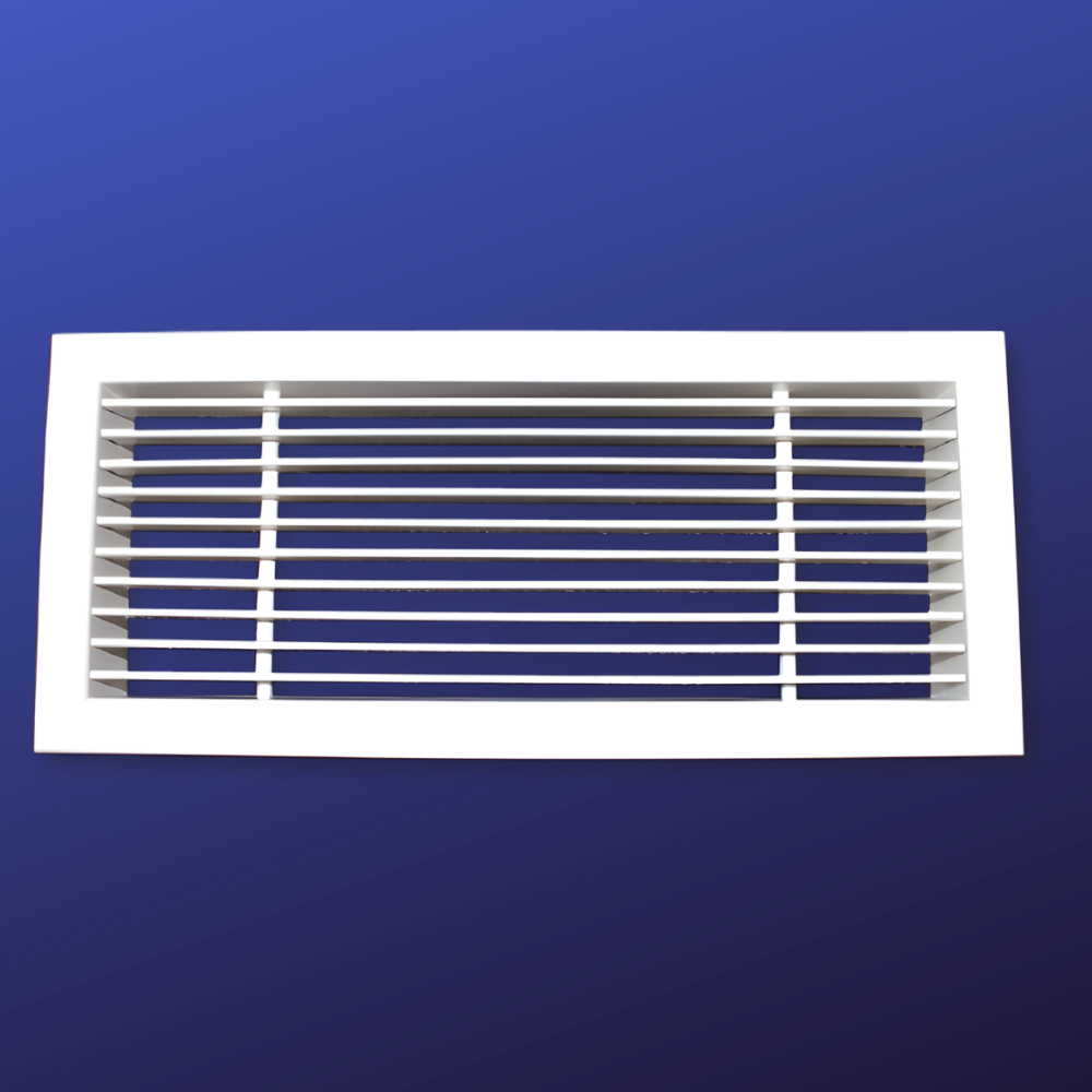 Modern linear bar grille for residential and commercial HVAC