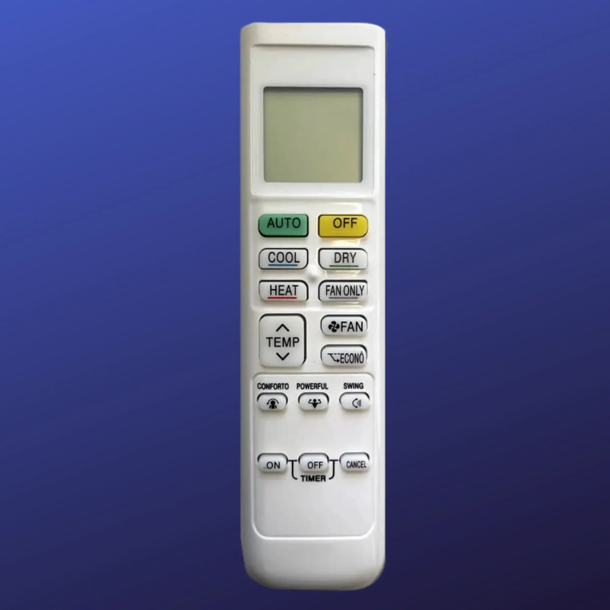 Daikin Split System Remote Control for Lite Series Alpha Omega Air Store