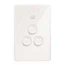 Zimi Three Gang Smart Switch | Sleek, Smart & Effortless Control 💡📱