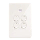 Zimi Four Gang Smart Switch | Smart, Stylish & Effortless Control 💡📱