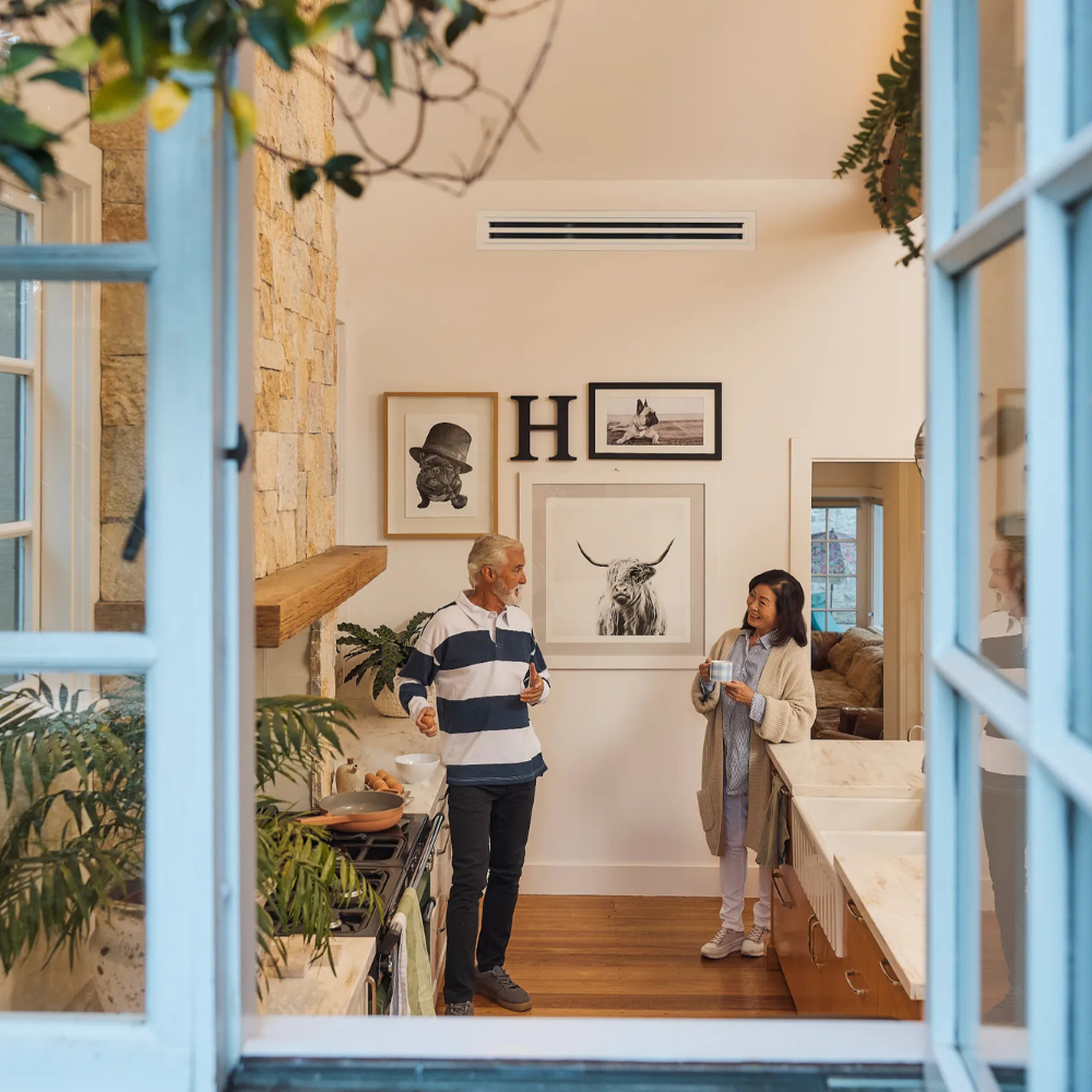 Premium Daikin ducted cooling and heating solution for modern homes