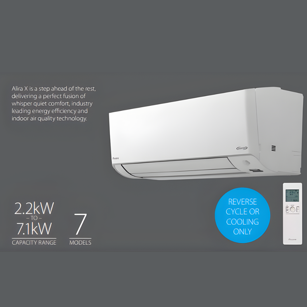 Smart Wi-Fi controlled Daikin Alira X air conditioner for premium family comfort