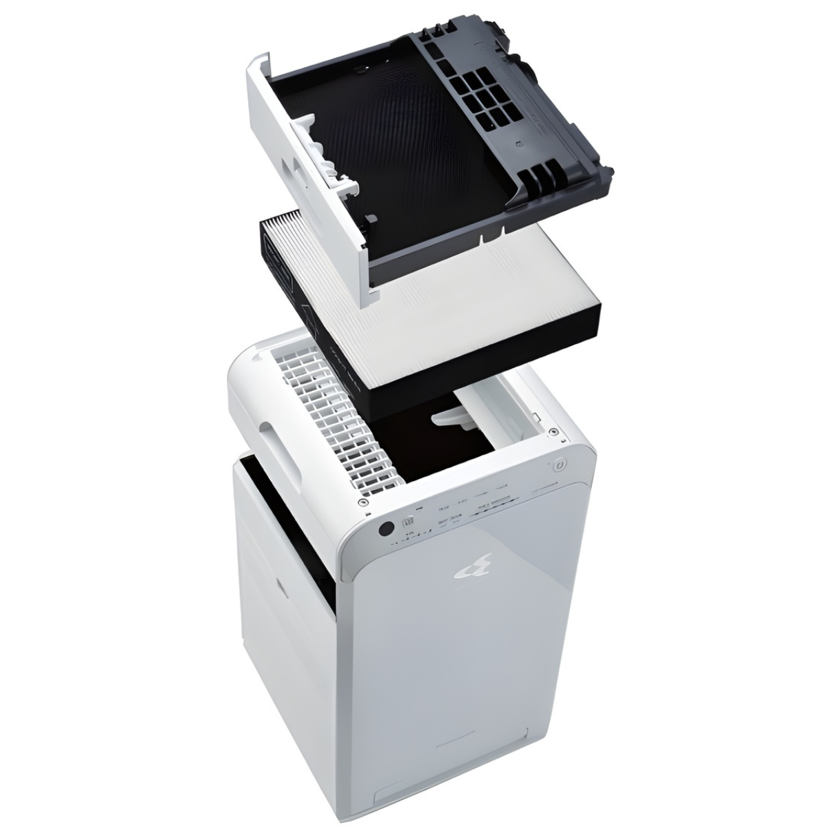 Daikin MC40YPVM air purifier removing 99.97% of fine particles