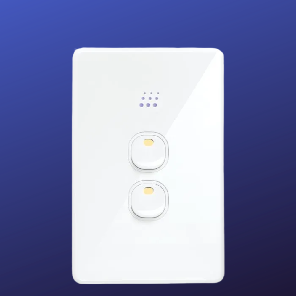 Zimi Two Gang Smart Switch - Effortless WiFi Control
