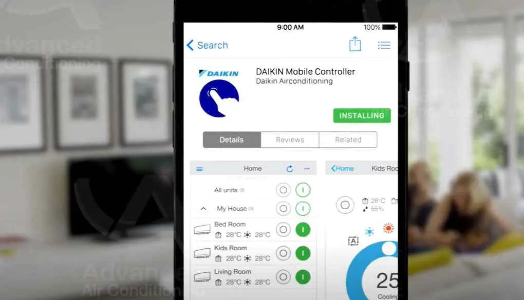 Daikin -  Wifi Controller For Split Systems 5kw to 9.5kw - Alpha Omega Air Store